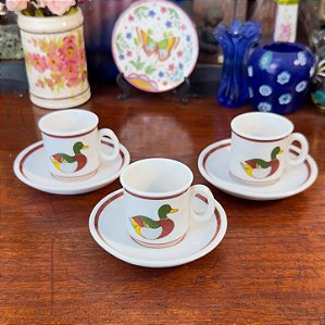Conjunto de Xícaras de Cafezinho Dote.