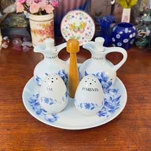 Galheteiro em Porcelana Polovi