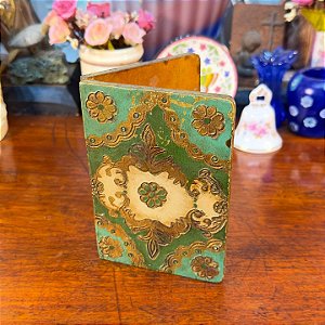 Díptico em Madeira Policromada - John Constable