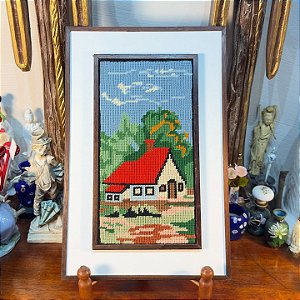 Tapeçaria em Ponto Cruz - Anos 70/80.