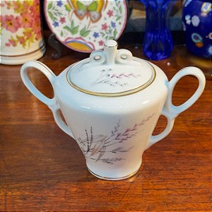 AÇUCAREIRO EM PORCELANA REAL