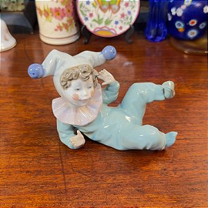 ESCULTURA PIERROT ANTIGO EM PORCELANA NAO BY LLADRO