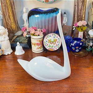 ANTIGO CISNE EM PORCELANA ROYAL DUX JAROSLAV JEŽEK