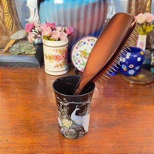 Porta-Pente de Porcelana Japonesa Shibata com Escova Tangle Teezer