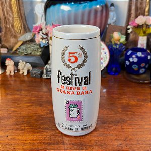 Caneca Ceramarte - 5º Festival da Cerveja da Guanabara (1968)