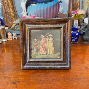Quadro Óleo sobre tela As Moças de Aldeia