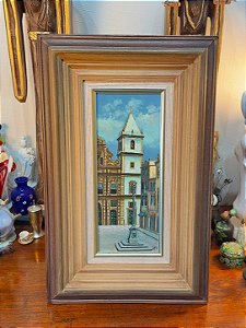 Quadro “Largo do Cruzeiro de São Francisco” – Salvador, Bahia (1984)
