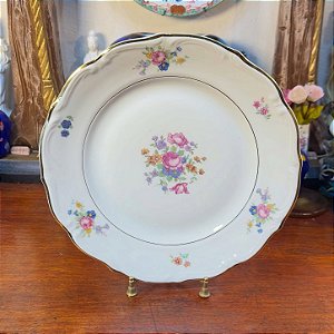 PRATO ANTIGO EM PORCELANA POLONESA WALBRZYCH
