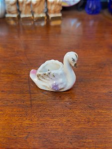 Miniatura Cisne em Porcelana.