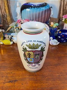 Vaso em Cerâmica Portuguesa - Santa Casa da Misericórdia de Arganil anos 70.