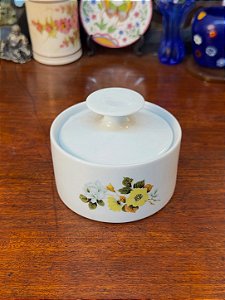 Antigo Açucareiro em Porcelana Renner (Linha Médaillon).