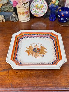 Antigo Covilhete em Porcelana Chinesa de Companhia das Índias