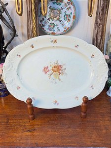 Travessa em Porcelana Polonesa KPM – Floral.