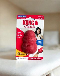 Brinquedo Recheável Kong Classic Medium (M)