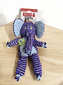 Pelúcia Kong Floppy Knots Elephant - P