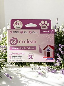Eliminador de Odores C1 Clean Lavanda - Rende 5L