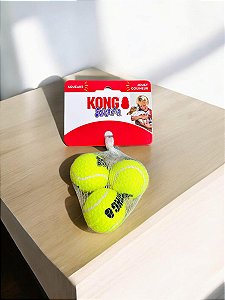 Bolinha Kong Squeakair Tennis Balls 3 unidades - P