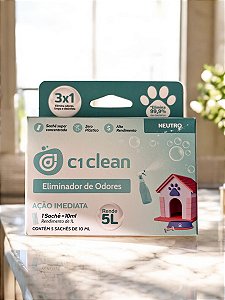 Eliminador de Odores C1 Clean Neutro - Rende 5L
