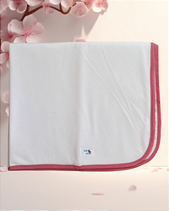 Tapete Higiênico Lavável Borda Rosa - G