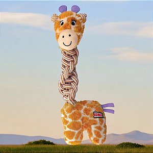 Pelúcia Kong Knots Twist Assorted Girafa - M