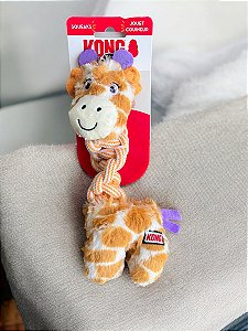 Pelúcia Kong Knots Twist Assorted Girafa - P