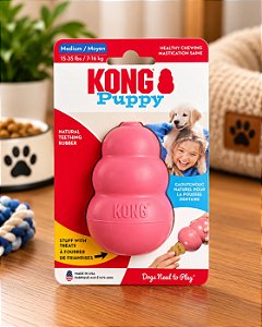 Brinquedo Recheável Kong Classic Puppy Médio