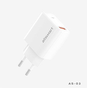CARREGADOR FASTCHARGER AS-03 - ALLSMART/ 3.1A/ 15W
