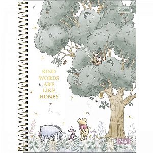 Caderno Universitário 1M Pooh - Honey