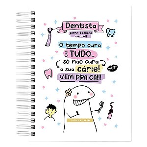 Caderno A5 : Dentista Flork