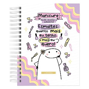Caderno A5 : Manicure Flork