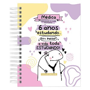 Caderno A5 : Médica Flork