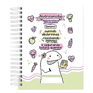 Caderno A5 : Nutricionista Flork