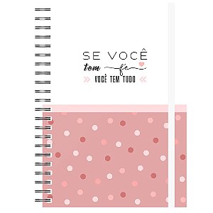 Caderno A5 : Fé