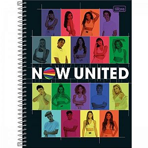 Caderno Universitário 1M Now United - Now