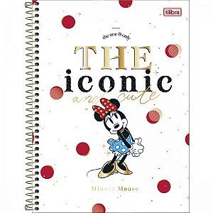 Caderno Universitário 1M Minnie Core - Iconic