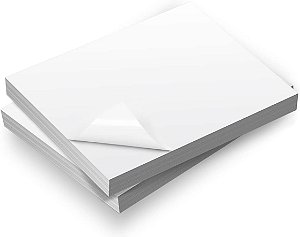 Papel Offset Adesivo A5 180g - 10 unidades