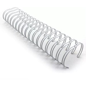 Duplo Wire-O para Encadernação A5 1 1/4 (4 unidades) - Branco