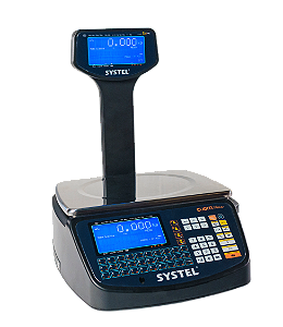 Systel Cuora Max 30kg com Torre Preta - Impressora Integrada