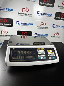 Systel Clipse Branca 30kg - Bateria - INMETRO (Item de Mostruário)