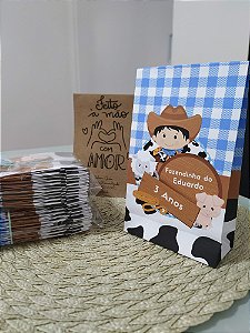 Pacotinho de Papel Fazendinha