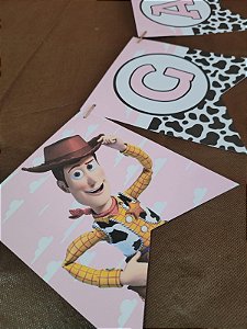 Bandeirola Toy Story (valor por letra)