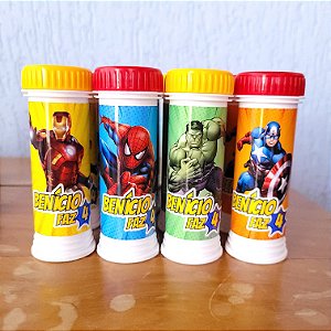 Bolha de Sabão Vingadores
