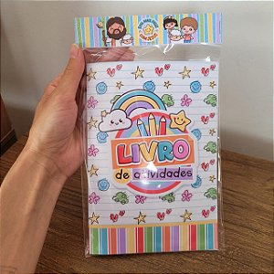 Livro de Atividades Crianças com Jesus - Lembrancinha Dia das Crianças
