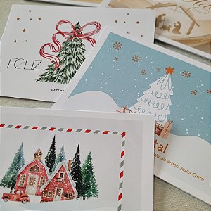 Cartão Postal Natal (frente e verso)