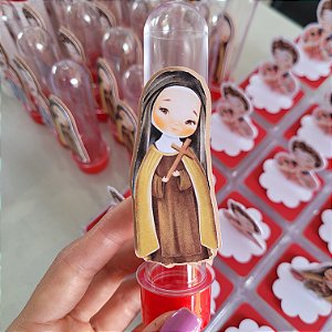 Tubete personalizado Santa Teresinha