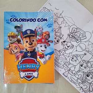 Livro de Colorir / Atividades Patrulha Canina