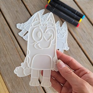 Kit com 4 plaquinhas para pintar