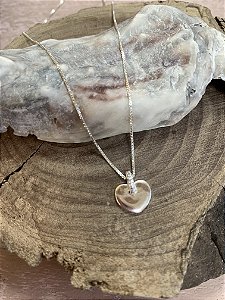 Colar coração Prata 925