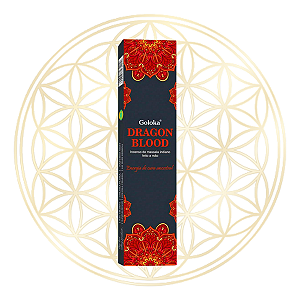 Incenso Goloka Vareta Linha Black - Dragon Blood