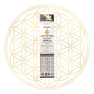 Incenso Goloka Vareta Linha Ayurvedic - Vanilla